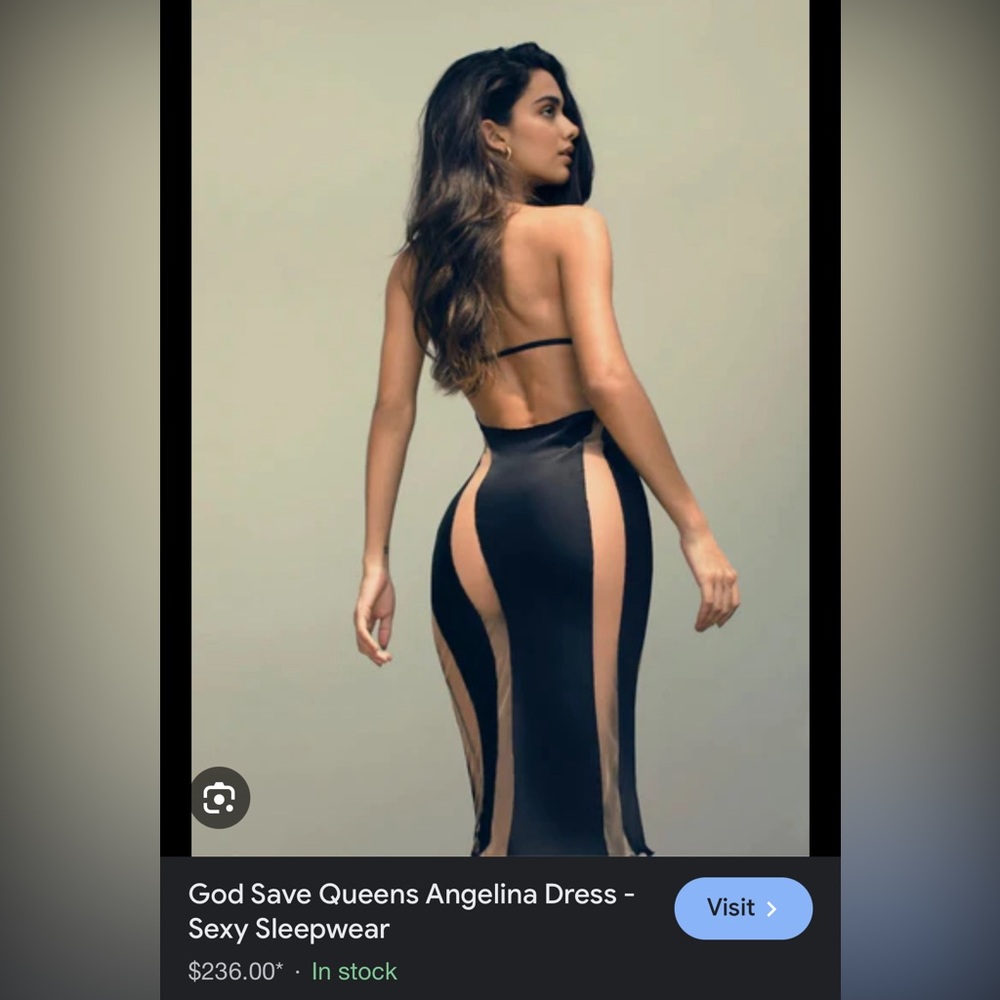 God Save Queens Angelina Dress